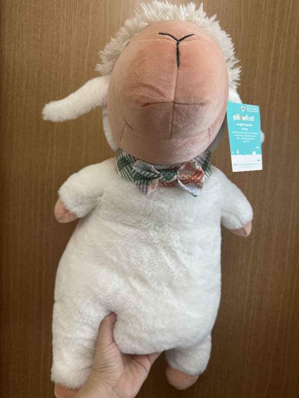 Pillowfort Weighted Sheep Pillow Plush